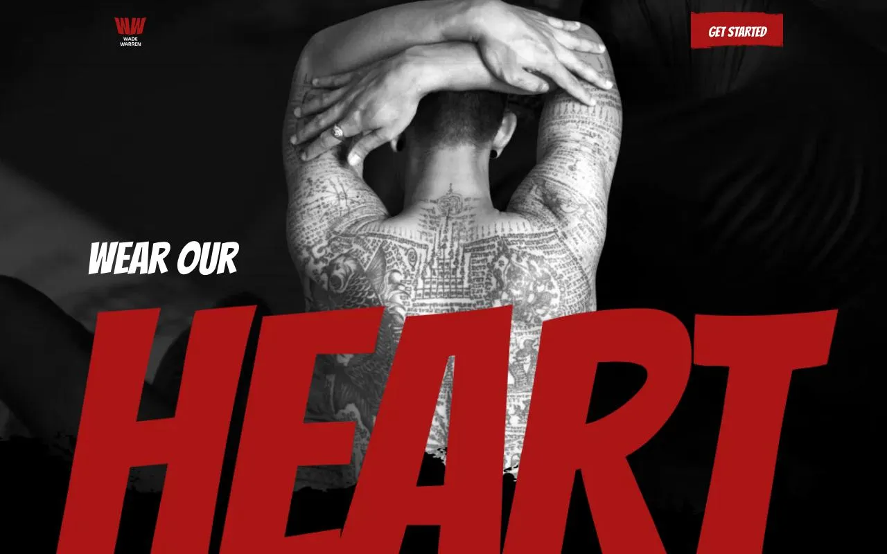 Tattoo Artist website template