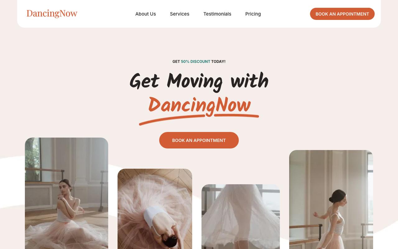 Template École de danse